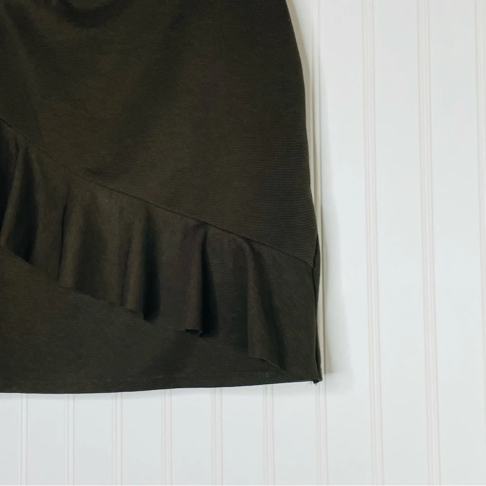 ZARA Trafaluc Ruffle Mini Skirt - Picture 3 of 7